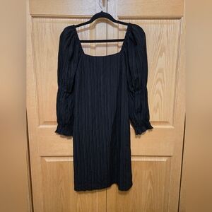Lucy Paris Black Long Sleeve Dress
